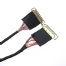 custom DF36-50P-0.4SD(51) ultra fine cable assembly I-PEX 20454-220T eDP LVDS cable assembly factory