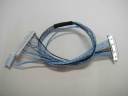customized I-PEX 20347-340E-12R micro-coxial cable assembly FI-RE31S-VF-R1300 LVDS cable eDP cable Assembly Provider
