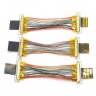 Custom I-PEX 20634-140T-02 Fine Micro Coax cable assembly I-PEX 1968-0502 LVDS cable eDP cable assemblies vendor