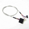 Manufactured I-PEX 2576-120-00 Fine Micro Coax cable assembly HD1P040-CSH1-10000 LVDS cable eDP cable Assembly Provider