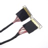 Manufactured FI-S6S-AM fine micro coaxial cable assembly DF36-50P-0.4SD(55) eDP LVDS cable assembly Provider