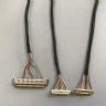 Custom I-PEX 20423-V41E board-to-fine coaxial cable assembly FX16-51P-GND LVDS cable eDP cable Assemblies Manufacturer