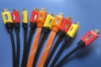 Color mold Flat HDMI Cable,HDMI Cable Manufacturer,Shielding HDMI Cable,HDMI Cable,Home Theater Accessories,HDMI Products,Cables,Best Quality HDMI Cables