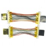 Manufactured DF81-40P-0.4SD(51) MCX cable assembly I-PEX 20848-040T-01 eDP LVDS cable Assembly vendor